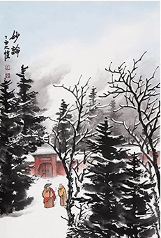 吴大凯 | 雪景国画《妙论》
